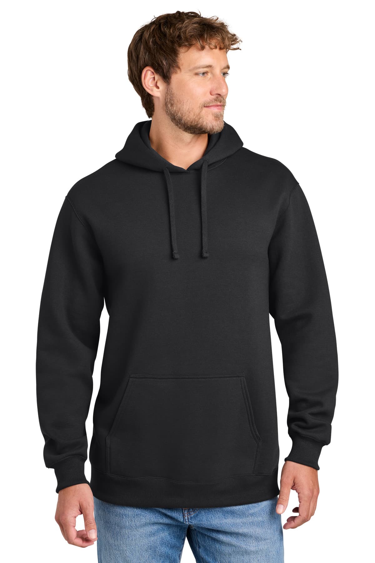 Port & Company Port & Co Foundation Fleece Pullover Hooded Sweatshirt PC107H