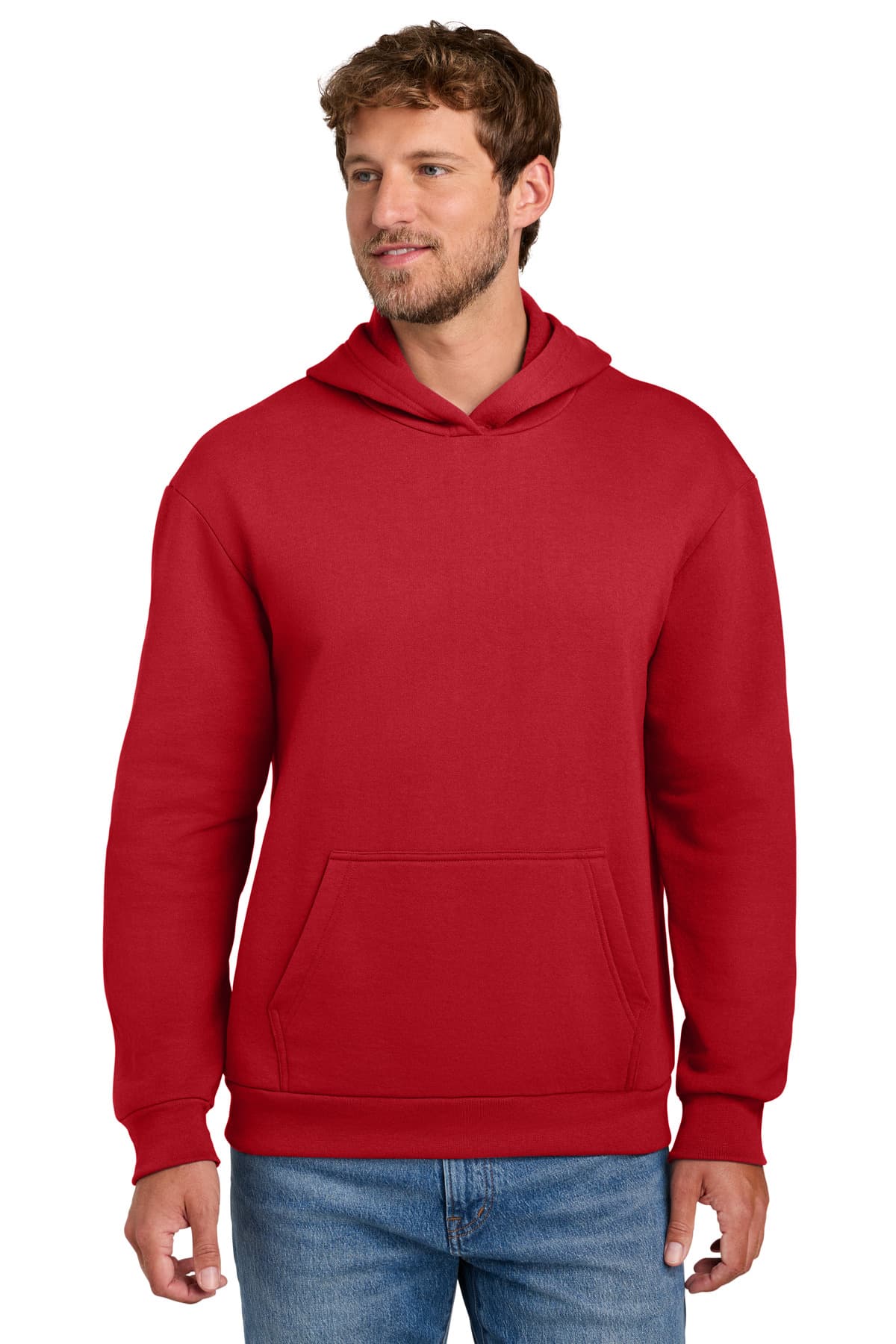 Port & Company Port & Co Easy Fleece Pullover Hooded Sweatshirt PC68H