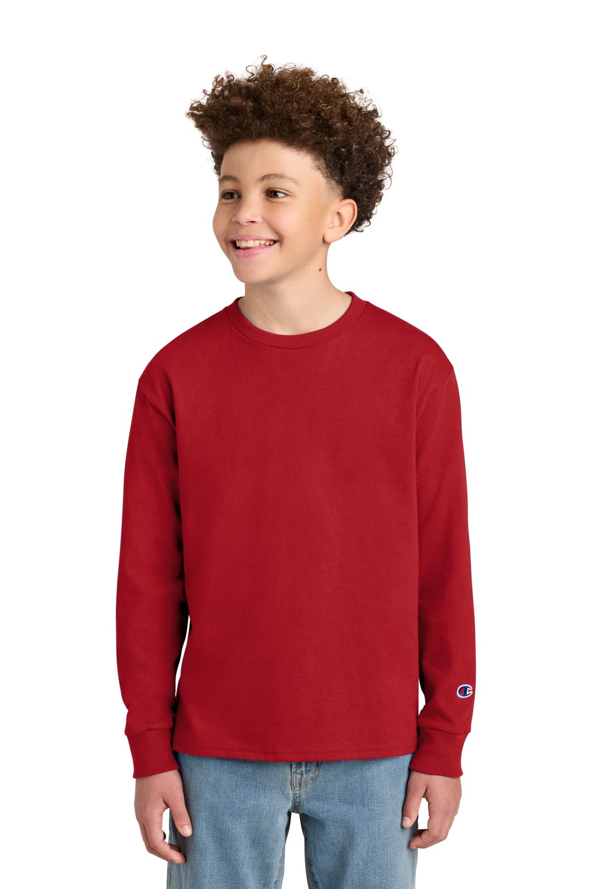 Champion Champion Youth Jersey Long Sleeve Tee CH1751