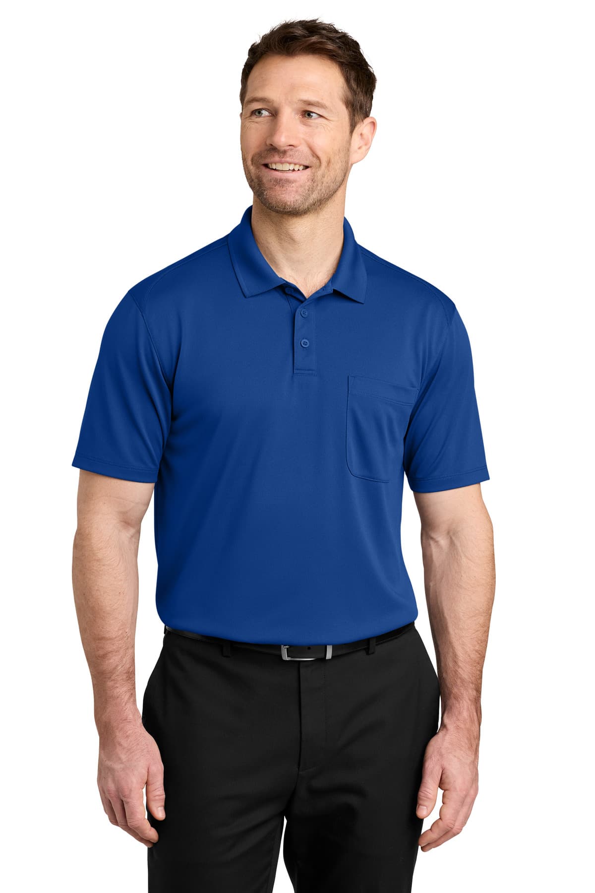Port Authority Port Authority Wearever Performance Pique Pocket Polo K240P